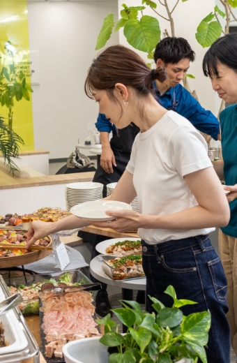 ウィンディファーム・ケータリング事例：企業パーティ